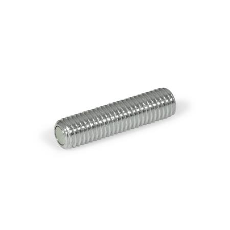 Otto Ganter Grub Screw with Retaining Magnet, GN 913.6